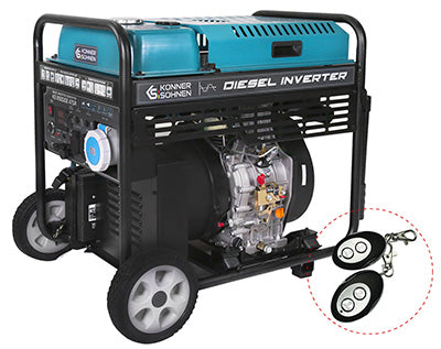 
  Könner & Söhnen KS 9500iDE ATSR diesel aggregaat 10 kW | Rabe - Artikelnummer KS 9500IDE ATSR
