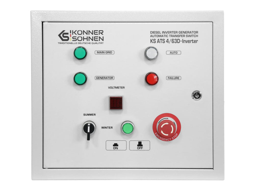 Könner & Söhnen KS ATS 4/63D-Inverter automatische omschakelaar (ATS), foto 2