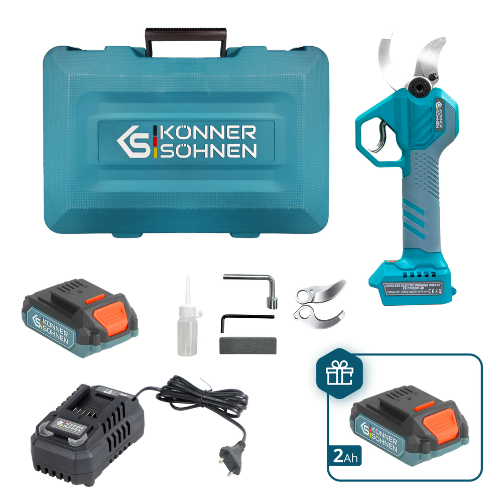 Könner & Söhnen KS CPS20V-40 CASE PLUS accu snoeischaar | Rabe