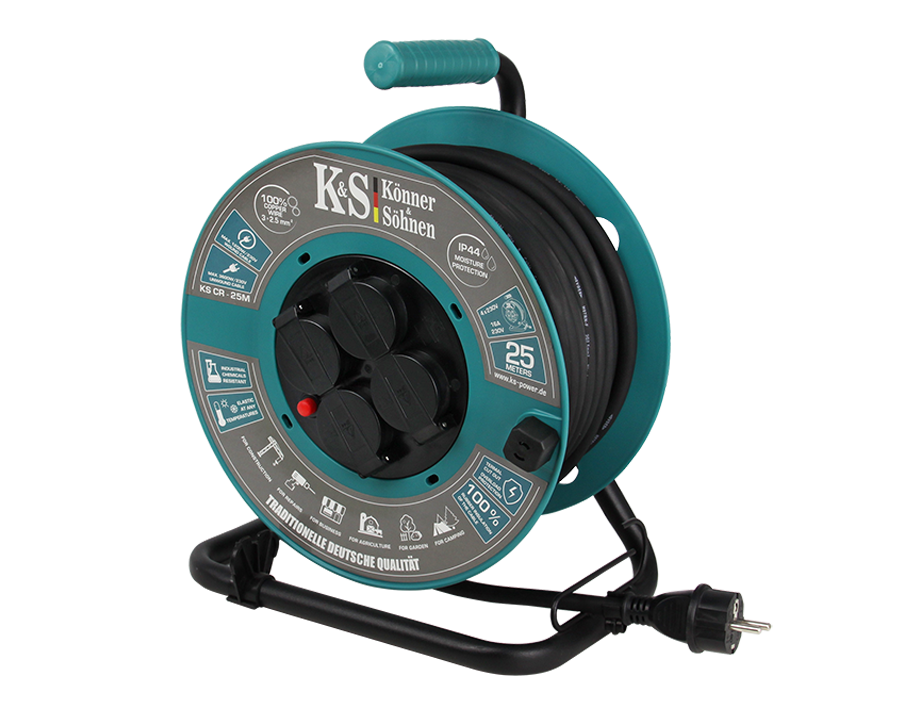Könner & Söhnen KS CR-25M kabelhaspel, foto 8
