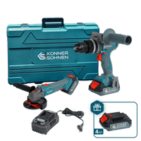 Könner & Söhnen KS IDAGB 20V SET 1 PLUS accu gereedschapsset | Rabe