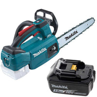 Makita DUC254CZ accu kettingzaag, zwaard 25 cm, 18 V 3 Ah | Rabe