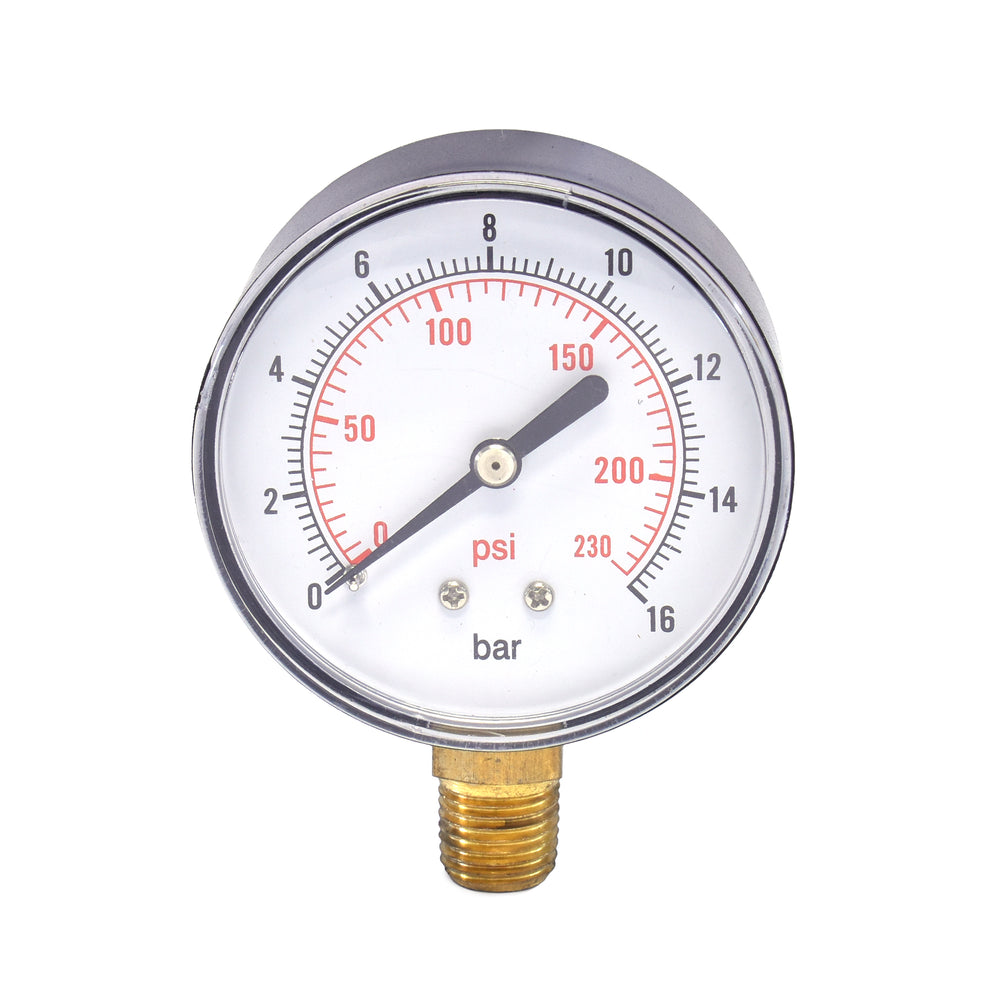 Manometer (droog) 1/4" ond.aansl. 0/4 | Rabe - 330828