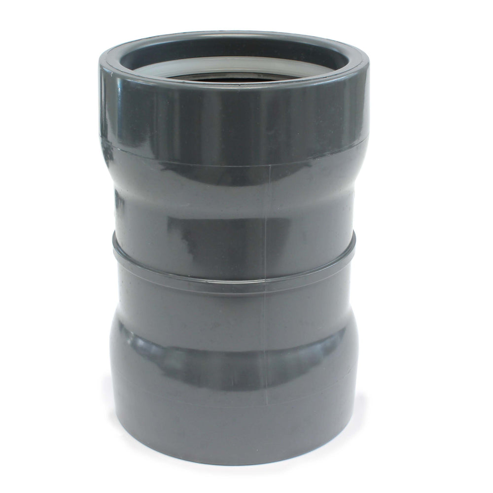 Overschuifkoppeling PVC, 125 mm, PN10