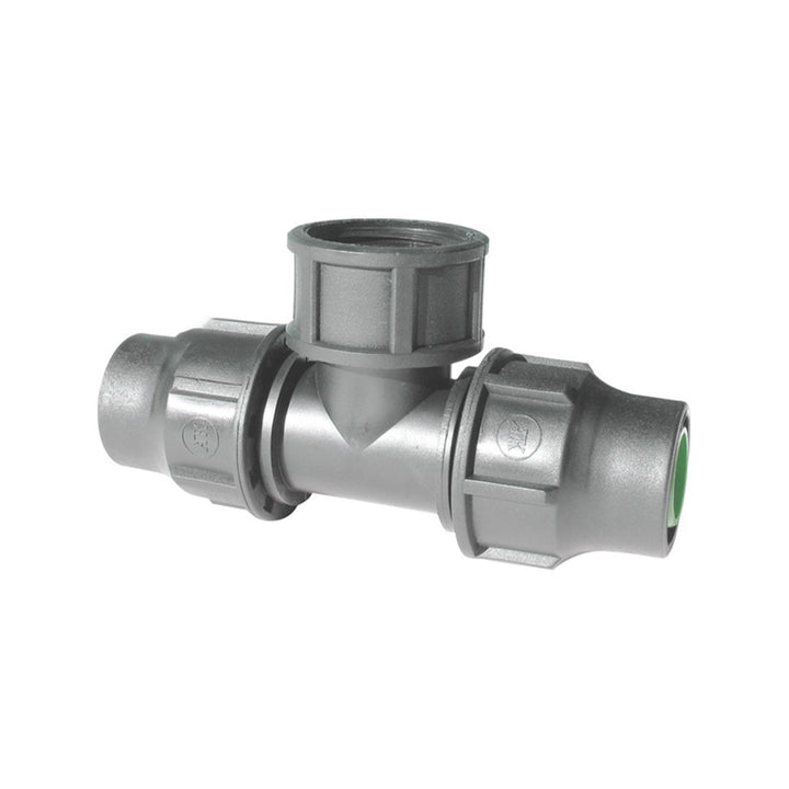
  PP drip T-stuk 16 x 1/2" bi x 16 mm - Artikelnummer 814322
