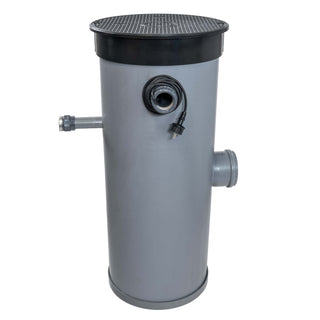 Prefab PVC pompput 400 mm met 1 pomp, hoogte 1000 mm