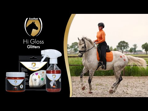 Excellent Horse  - Glitter Spray Orange