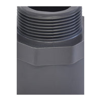 Draadeind PVC 132 mm x 110 mm x 3 bu-dr. - detailuitsnede
