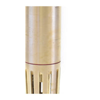 Voetklep messing 045, 1 bi-dr. - detailuitsnede