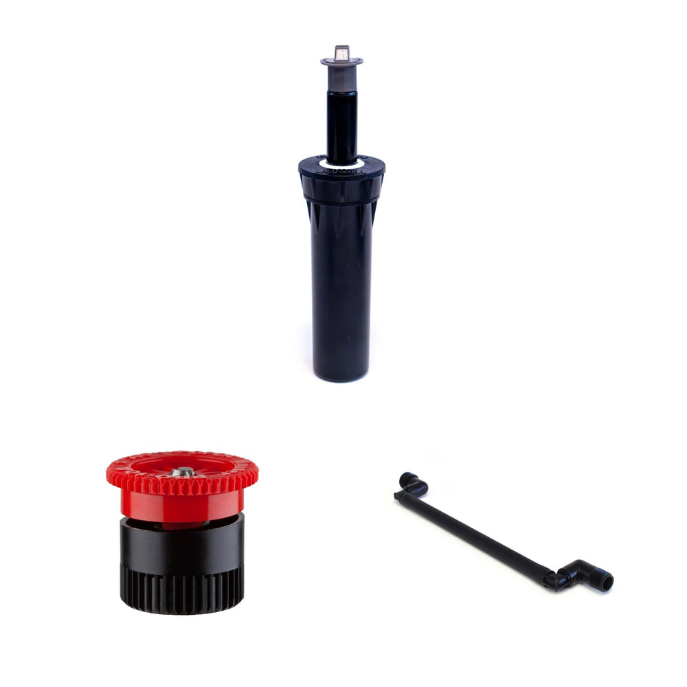 Hunter Pro-Spray 4 sproeierset, lichaam met nozzle en zwenkknie