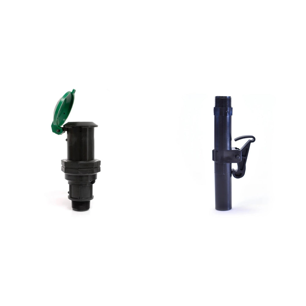 Irritec IDS tappunt-set 3/4 inch, snelkoppelventiel met insteeksleutel