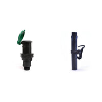 Irritec IDS tappunt-set 3/4 inch, snelkoppelventiel met insteeksleutel