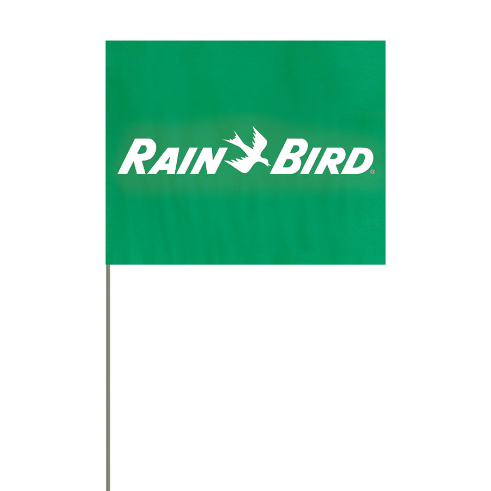 Rainbird markeervlaggetje groen/wit