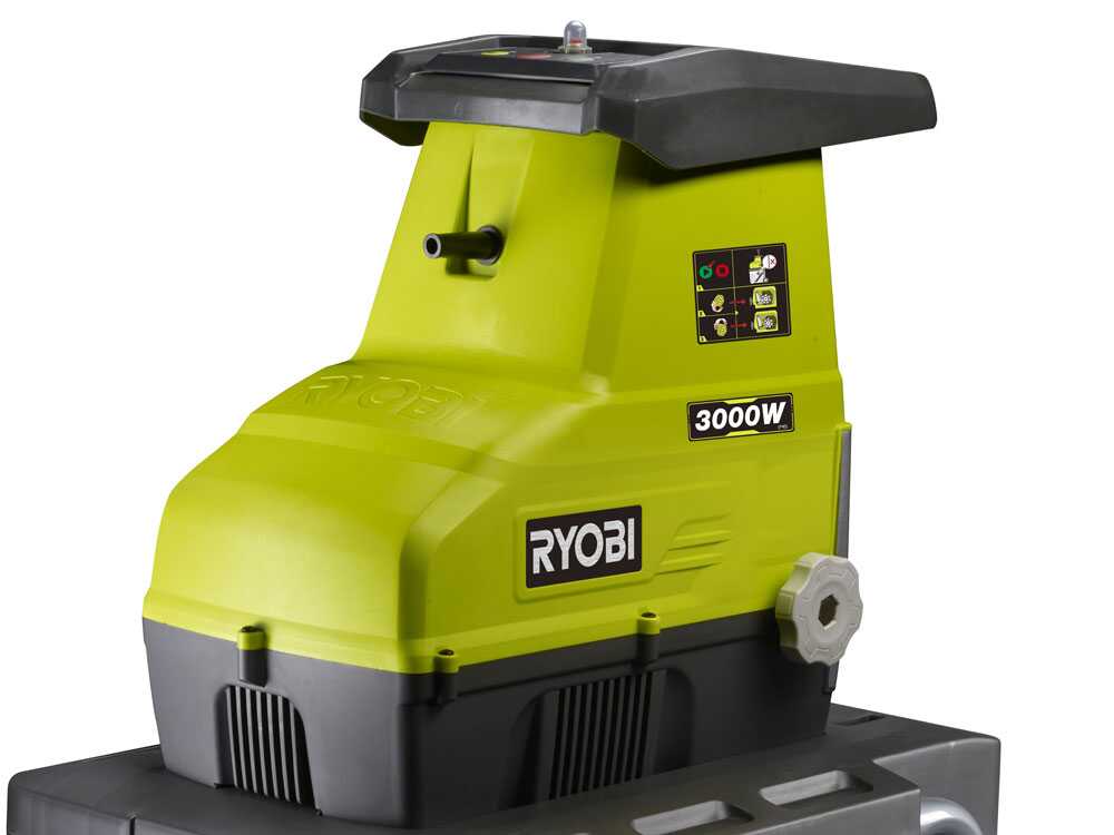 Ryobi RSH3045U elektrische hakselaar takken tot 45 mm, detail 6