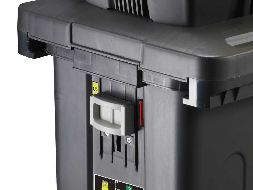 Ryobi RSH3045U elektrische hakselaar takken tot 45 mm, detail 8