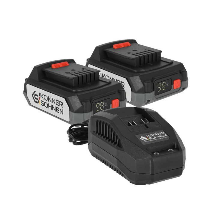 
  Könner & Söhnen KS 20V2-1-DUAL starterkit | Rabe - artikelnummer KS 20V2-1-DUAL
