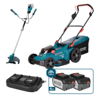 Könner & Söhnen KS 43LM-BCT40V-SET gazonverzorgingsset | Rabe