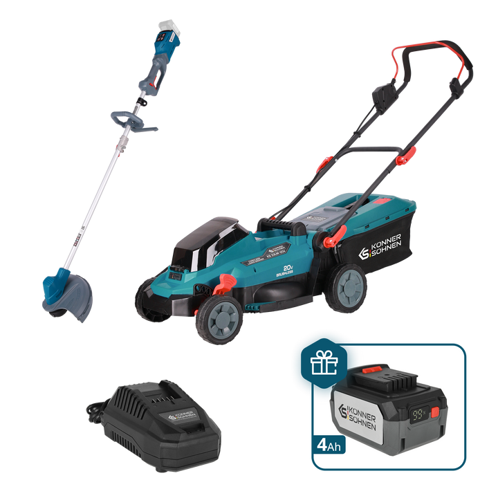 
  Könner & Söhnen KS 33LM-BCT20V-SET grasonderhoudset | Rabe - Artikelnummer KS 33LM-BCT20V-SET
