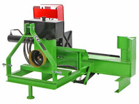 Seven Italy 25T aftakas houtklover, 25 ton, horizontaal, detail 2
