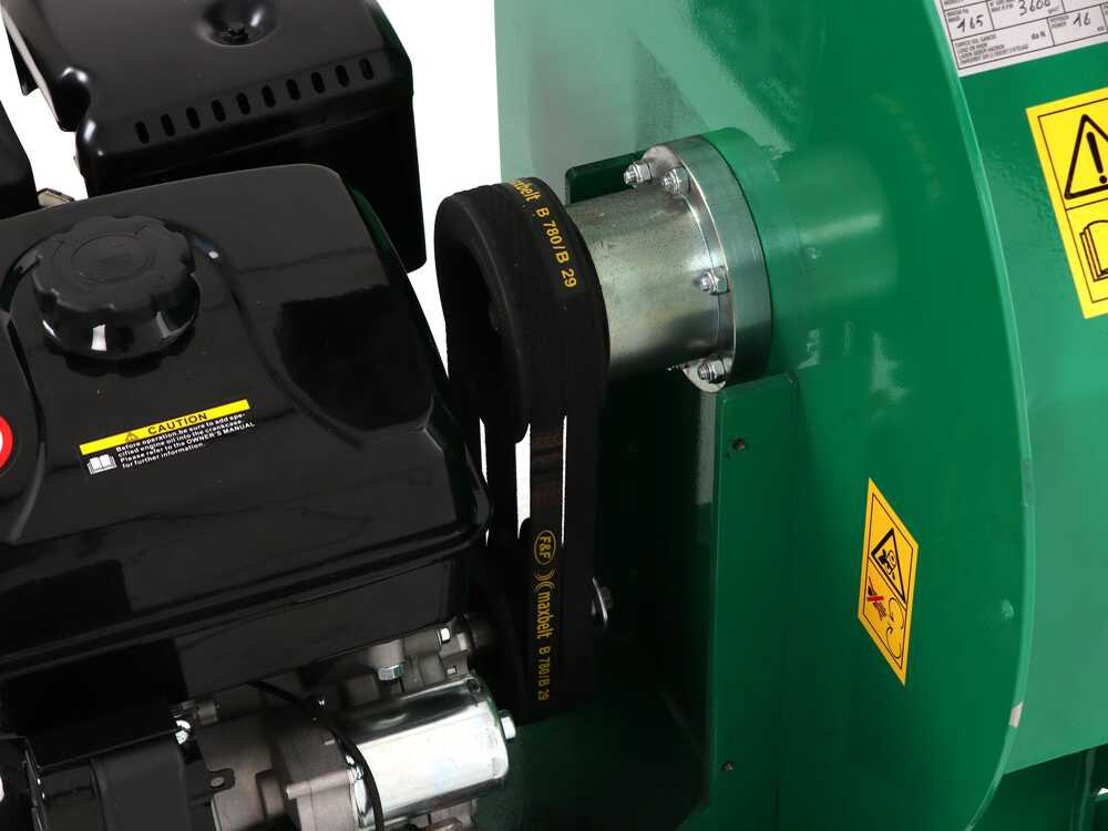 Seven Italy BIGCH420 benzine hakselaar takken tot 80 mm, elektrische start, detail 17