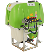 Seven Italy onkruidspuit, 600 liter, pomp Comet BP 75 | Rabe