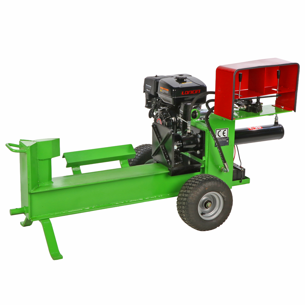 Seven Italy T-20 benzine houtklover, 20 ton, horizontaal | Rabe
