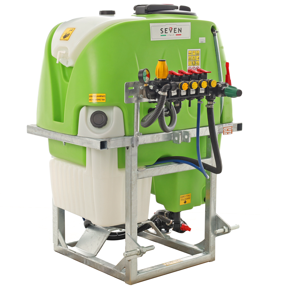 Seven Italy veldspuit, 400 liter, pomp Comet BP75 | Rabe