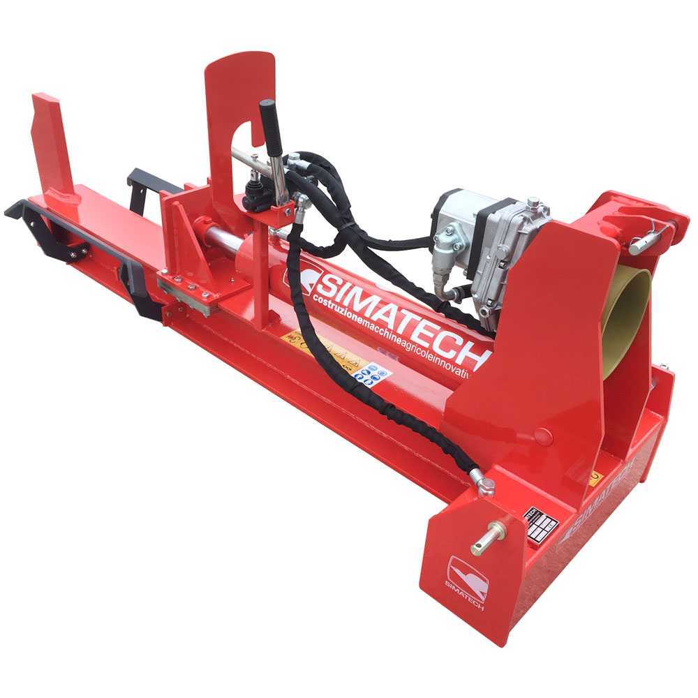 Simatech S350 aftakas houtklover, 35 ton, horizontaal, slag 800 mm | Rabe