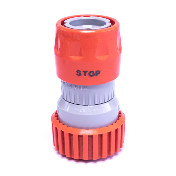 
  Slangkoppeling 1/2" met waterstop - Artikelnummer 358008
