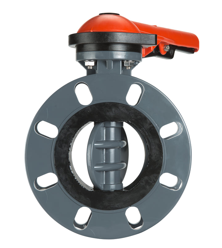 
  Vlinderklep PVC 110 mm - DN100, PN 10 - artikelnummer 314308
