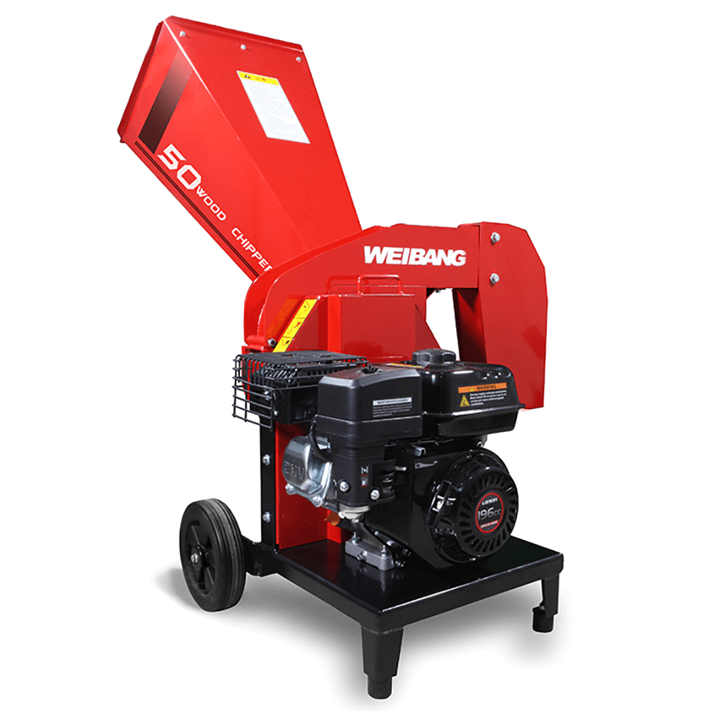 Weibang WBCH507LC benzine hakselaar, takken tot 50 mm | Rabe