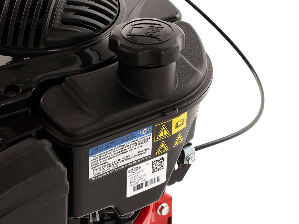 Eurosystems Minieffe M150 RM wielmaaier 57 cm, motor B&S 625 EXi, detail 3