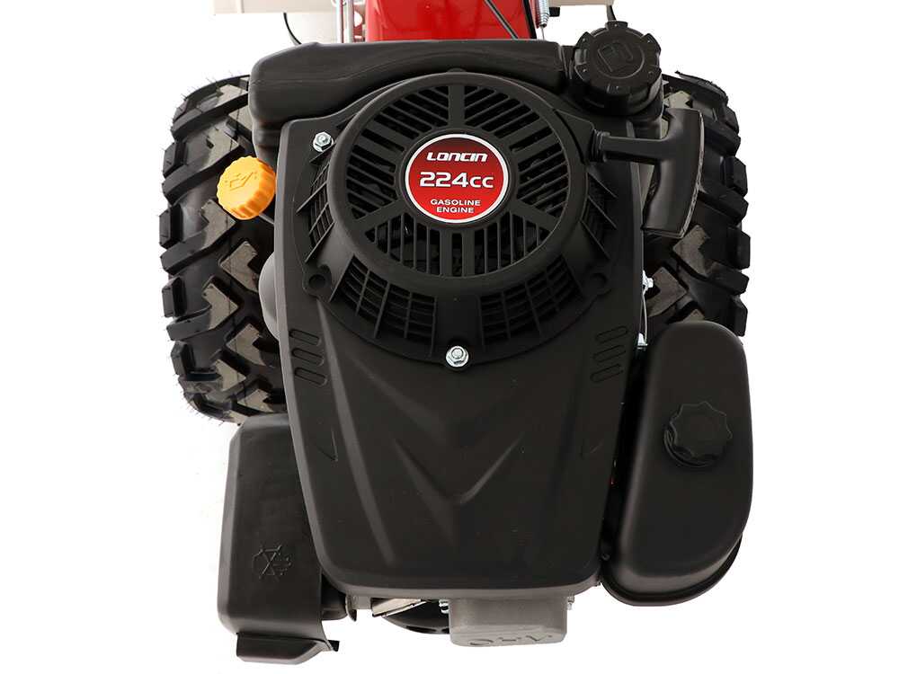 Eurosystems P 70 EVO wielmaaier 64 cm, motor Loncin 224 OHV, detail 2