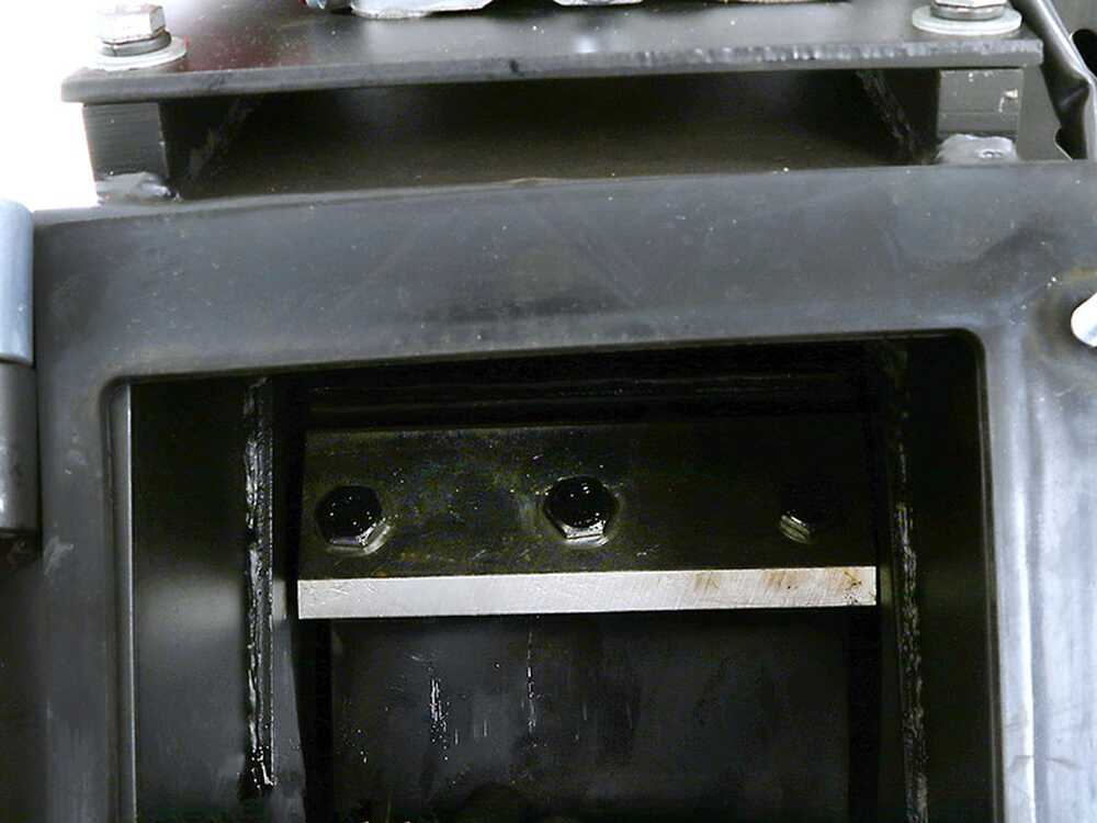 Wortex D200/80H benzine hakselaar takken tot 65 mm, detail 10