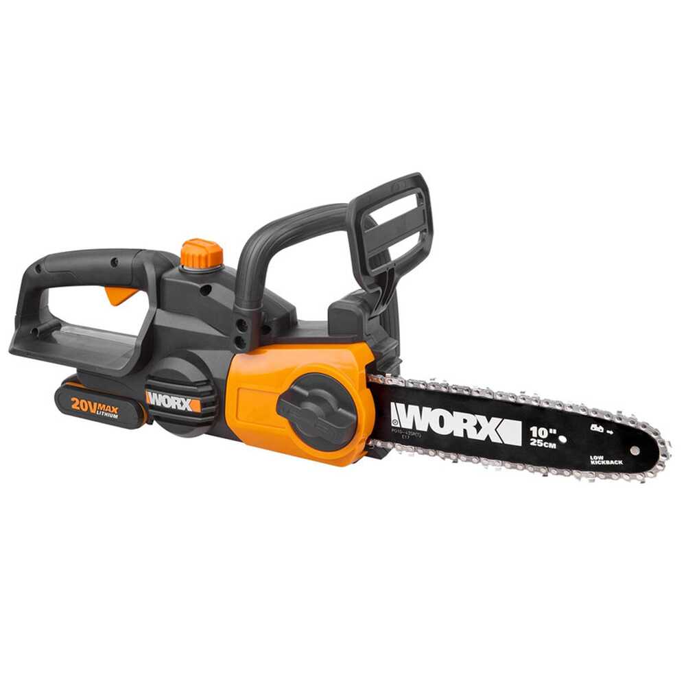 Worx WG322E.1 accu kettingzaag, zwaard 25 cm, 20 V 2 Ah | Rabe
