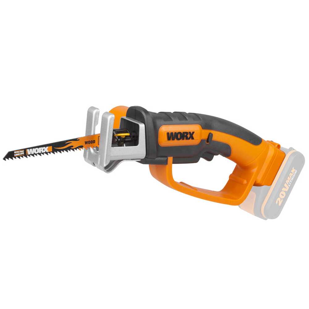 Worx WG894E.9 accu reciprozaag, zonder accu | Rabe
