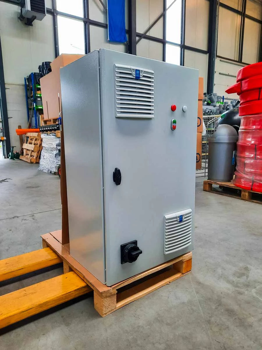 Schakelkast voor een automatische beregeningsinstallatie